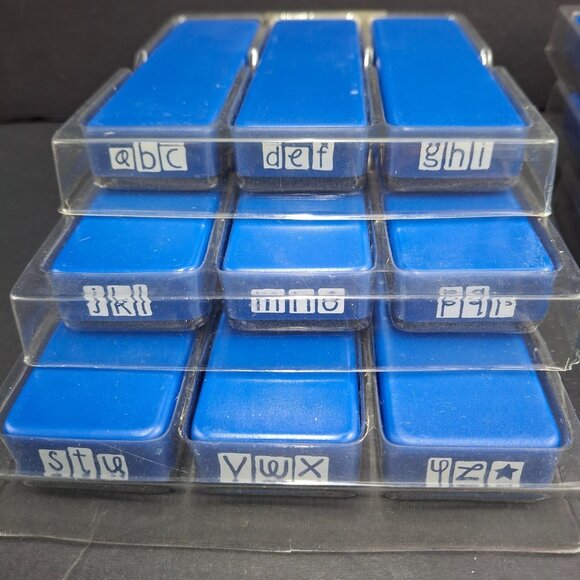 Sizzix Stampin Up -Bundle 23 Dies Alphabet Caps-Small 17 Embossing Christmas Etc - Picture 5 of 11